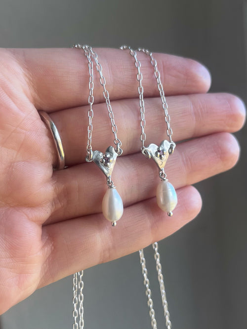 Baby Valentine - Precious Gemstone Necklace