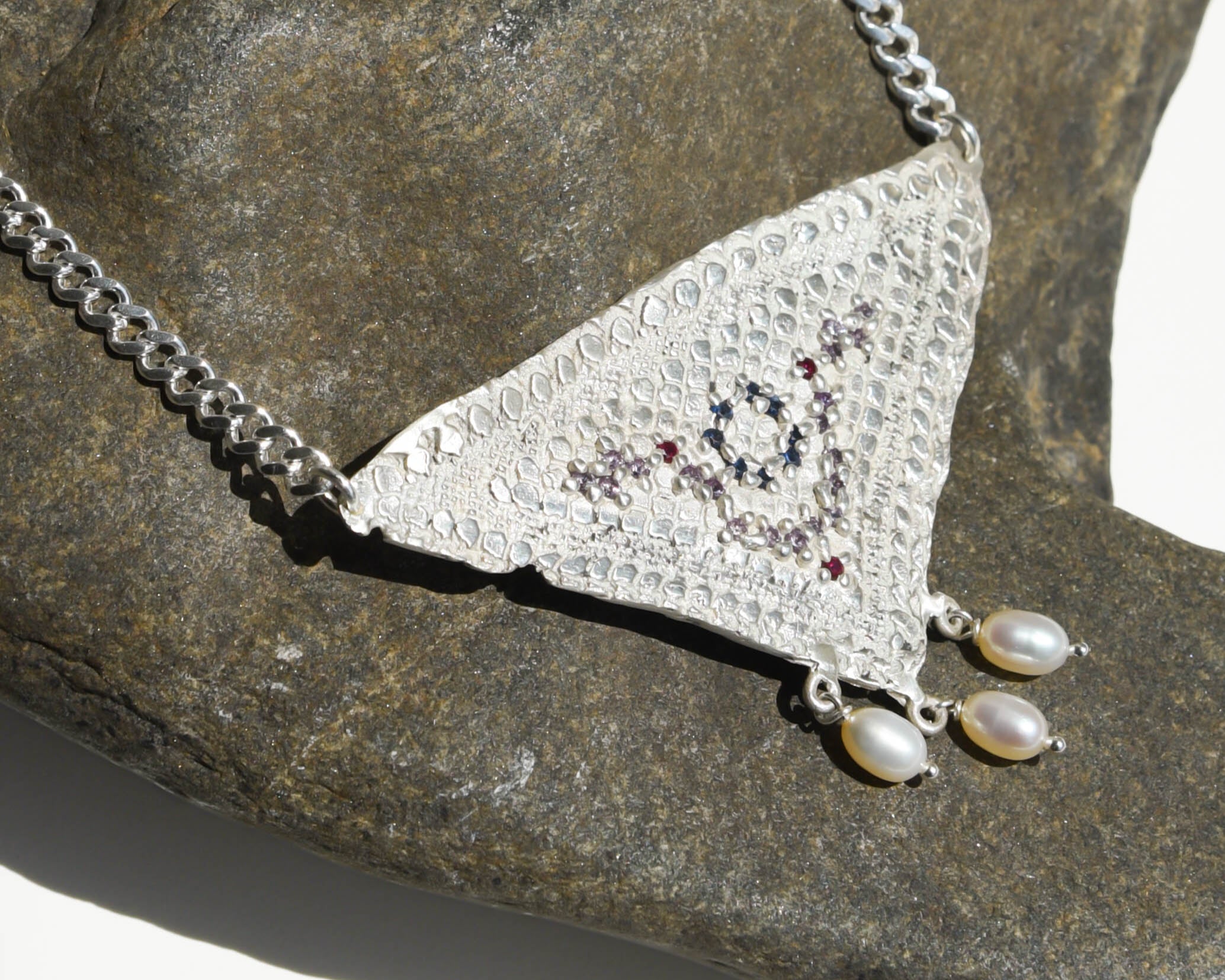 Gem Tapestry Necklace No.1