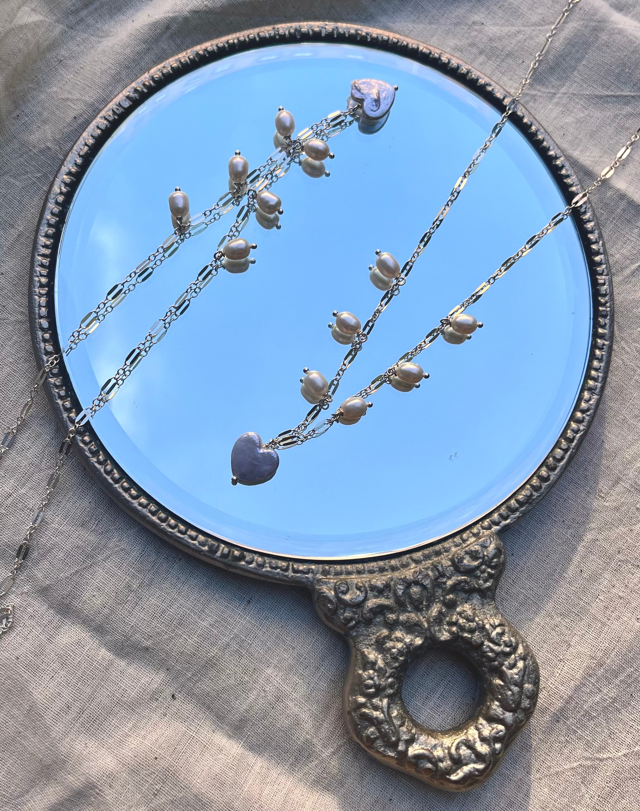 Pearl Sweetheart Necklace