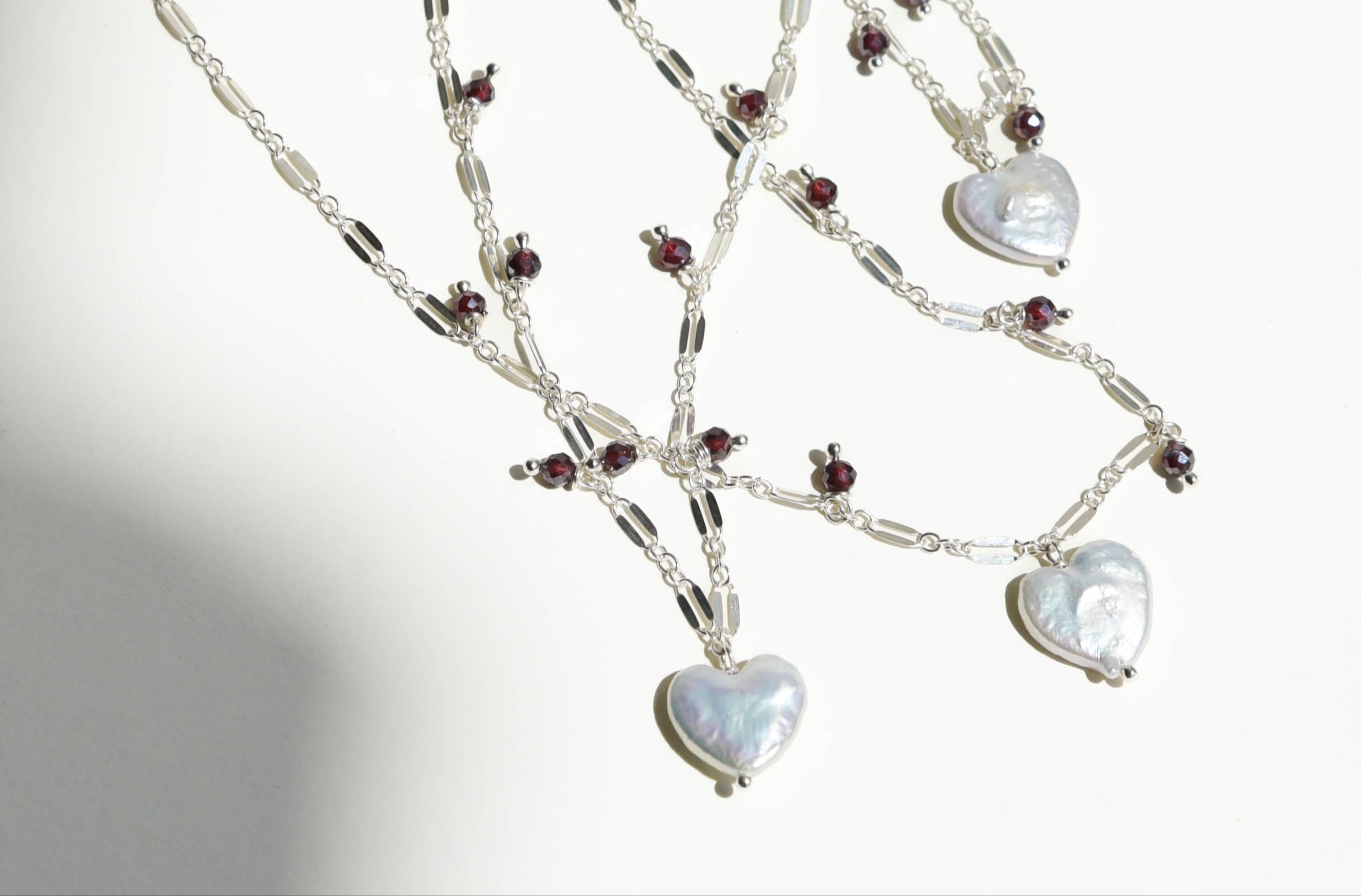 Gemstone Sweetheart Necklace