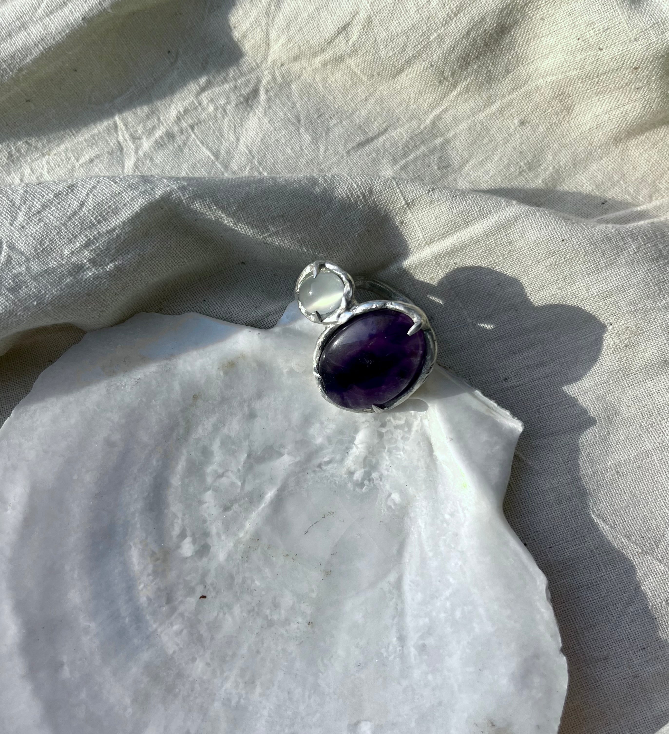 Purple Orb Ring