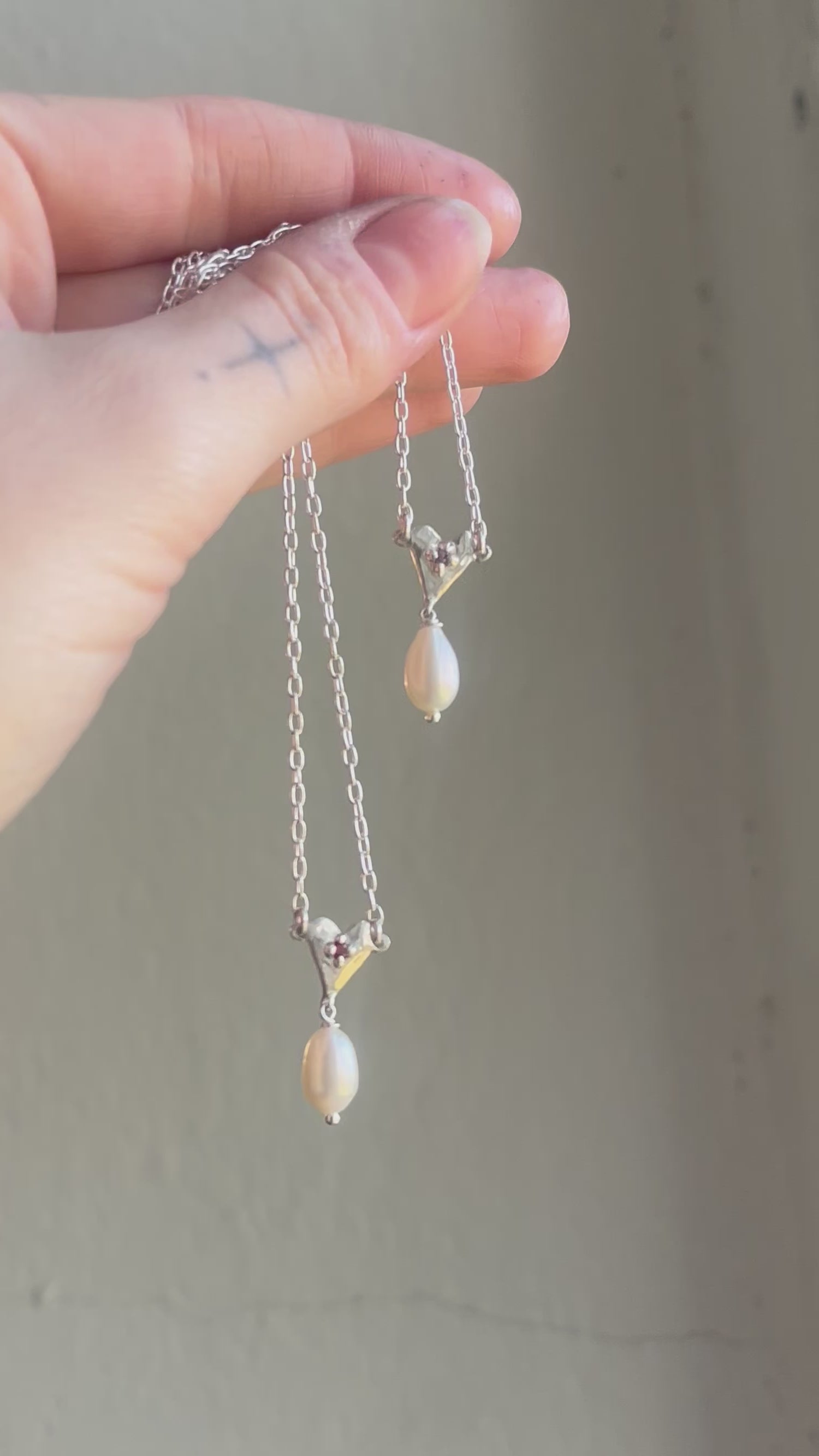 Baby Valentine - Precious Gemstone Necklace